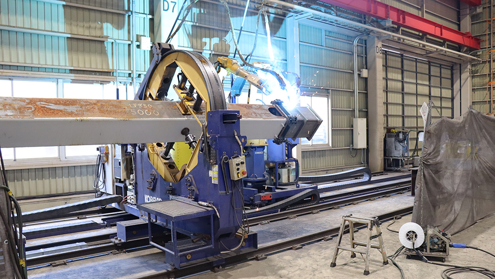 溶接ロボットによる高品質な溶接